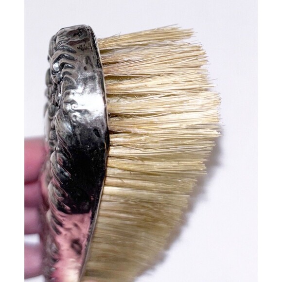 Unger Brothers Sterling Silver Ornate Clothes Brush Engraved - Picture 3 of 7